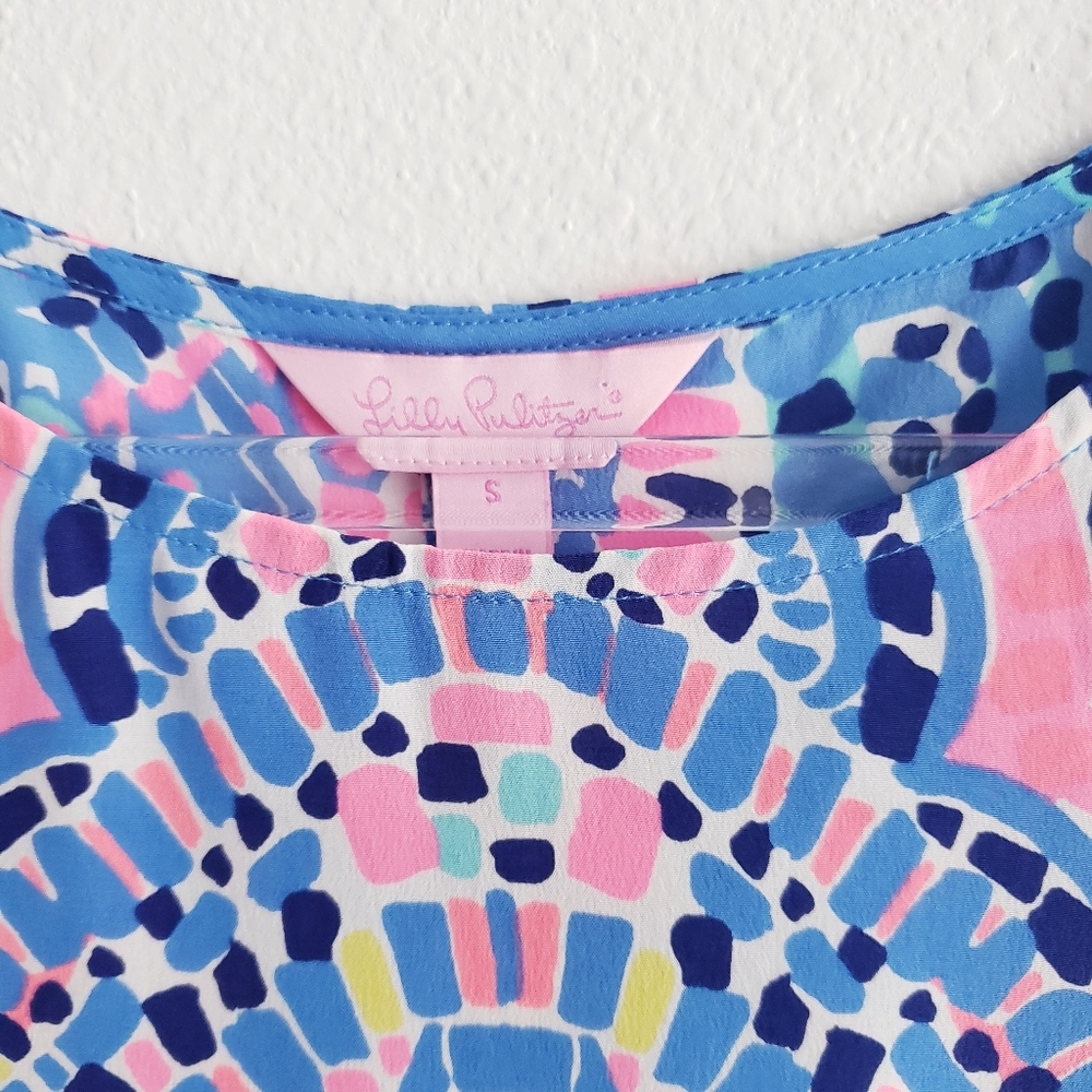 Lilly Pulitzer Zeta Sleeveless Tank Top - Picture 10 of 11